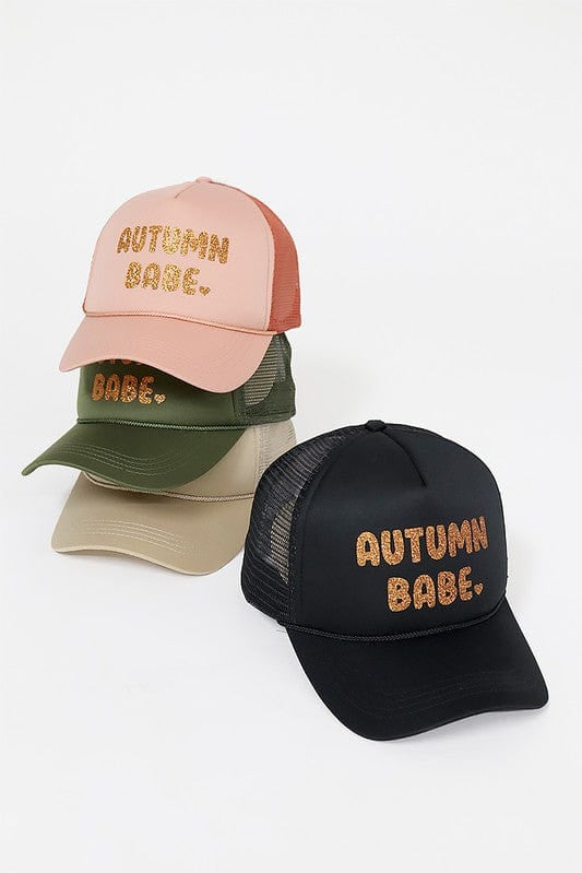 Autumn Babe Trucker Hat-Multi - Infinity Raine