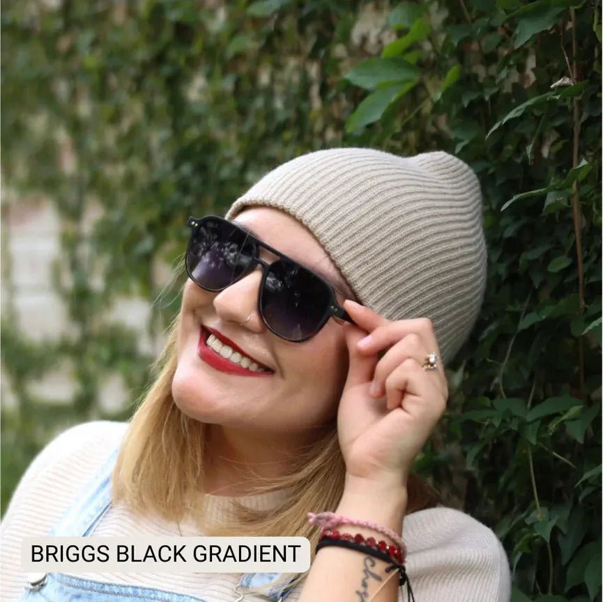 DAX Eyewear In Briggs Black Gradient - Infinity Raine