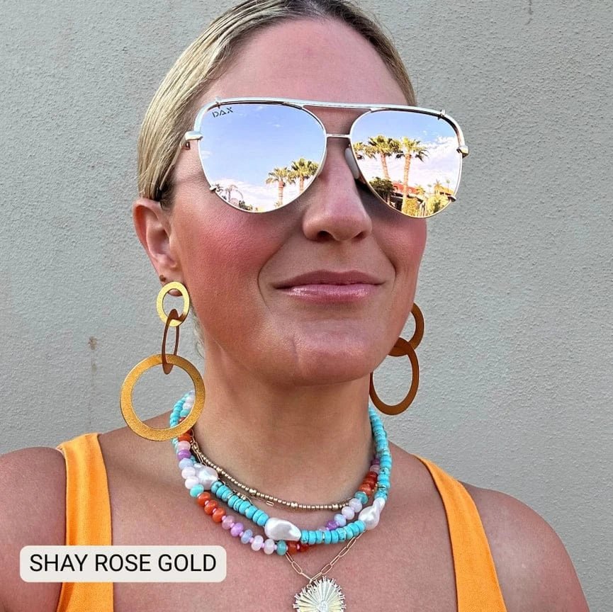 DAX Eyewear In Shay Gold - Infinity Raine