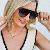 Dax Eyewear In Skye Black - Infinity Raine