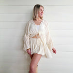 Daydreamer Bubble Shorts In Cream - Infinity Raine