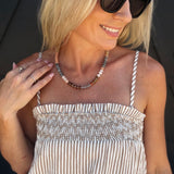 Desert Dawn Beaded Necklace - Infinity Raine