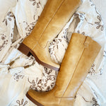 Dirty Laundry Yurie Boots In Smooth Camel - Infinity Raine