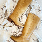Dirty Laundry Yurie Boots In Smooth Camel - Infinity Raine