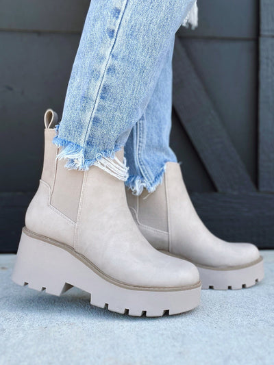 Dirty Laundry Shoes Dirty Laundry Rabbit Casual Bootie-Taupe