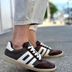 Dirty Laundry Trackstar Mesh Sneaker In Milky Brown - Infinity Raine