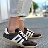 Dirty Laundry Trackstar Mesh Sneaker In Milky Brown - Infinity Raine