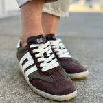 Dirty Laundry Trackstar Mesh Sneaker In Milky Brown - Infinity Raine