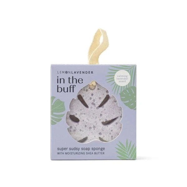 DM MERCHANDISING Body Sponge Calming Lavender Lemon Lavender Super Sudsy Soap Sponge 06101238