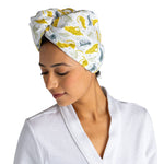 Lemon Lavender Plot Twist Turbo Towel-Varients - Infinity Raine