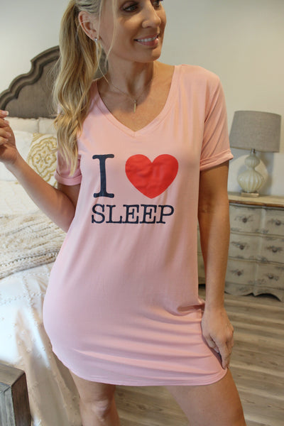 Hello Mello Let Me Sleep Shirt 4.0-I Love Sleep - Infinity Raine