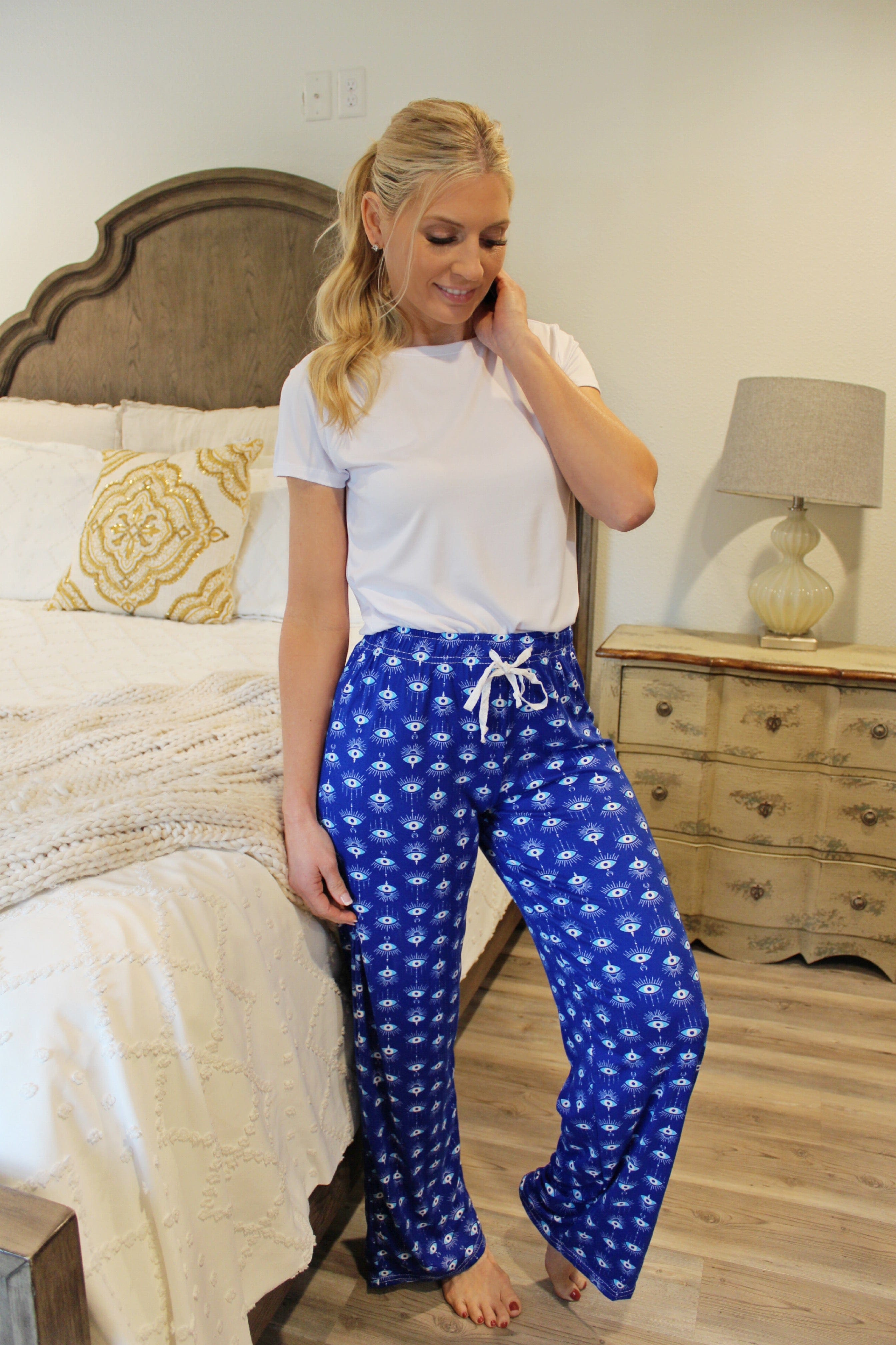 Hello Mello Wild Night In Lounge Pants-Good Dreams Only - Infinity Raine