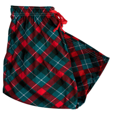 Hello Mello Holiday Lounge Pants-Plaid Thats A Wrap - Infinity Raine