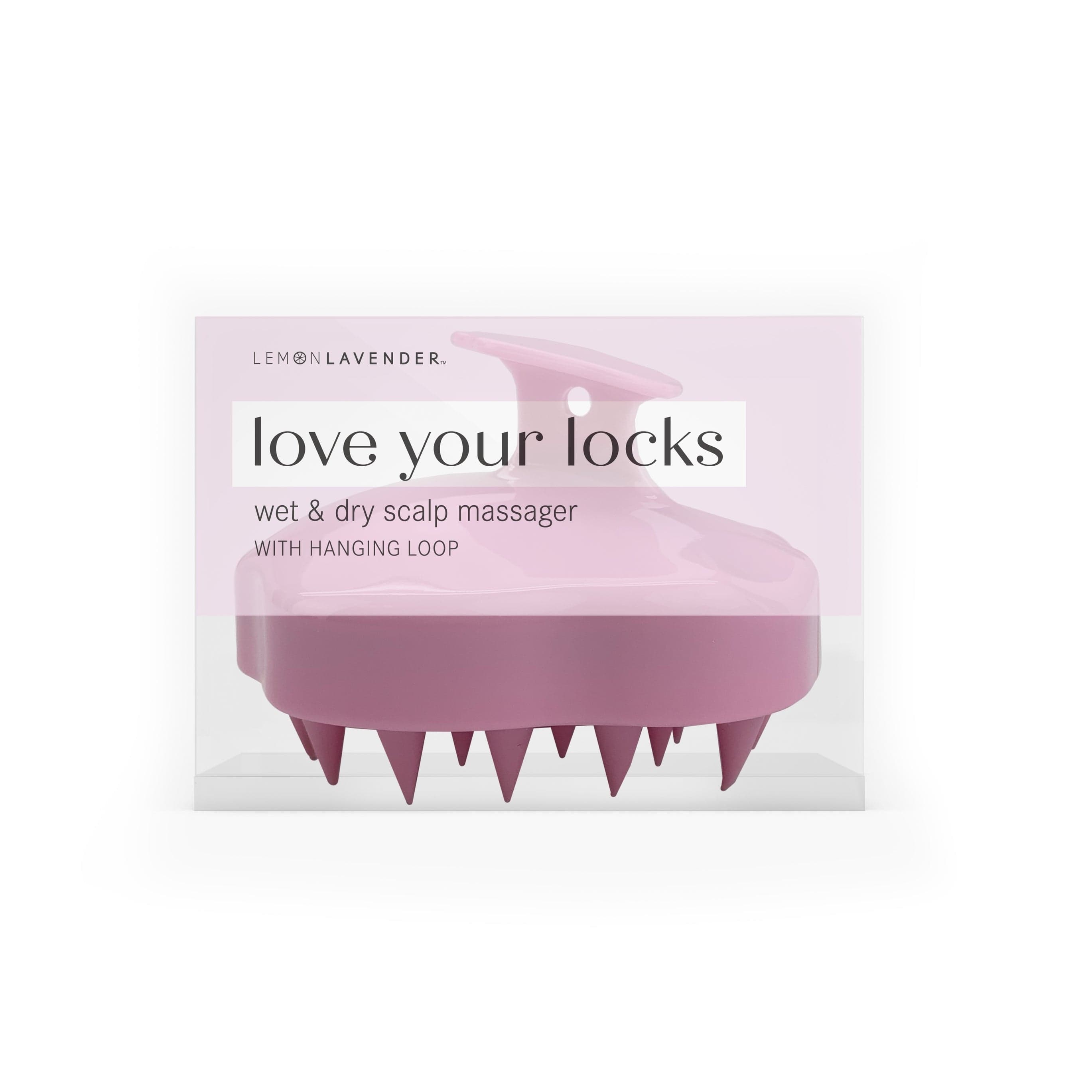 Lemon Lavender Love your Locks Wet & Dry Scalp Massager - Infinity Raine