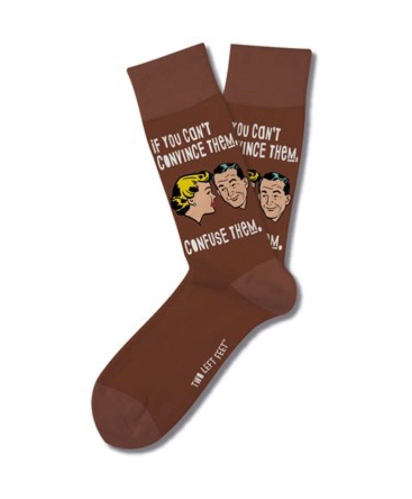 Two Left Feet Retro Remix Sock Collection - Infinity Raine