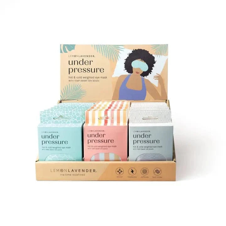 DM MERCHANDISING Spa - Accessories Lemon Lavender Under Pressure Weighted Eye Mask In Multi