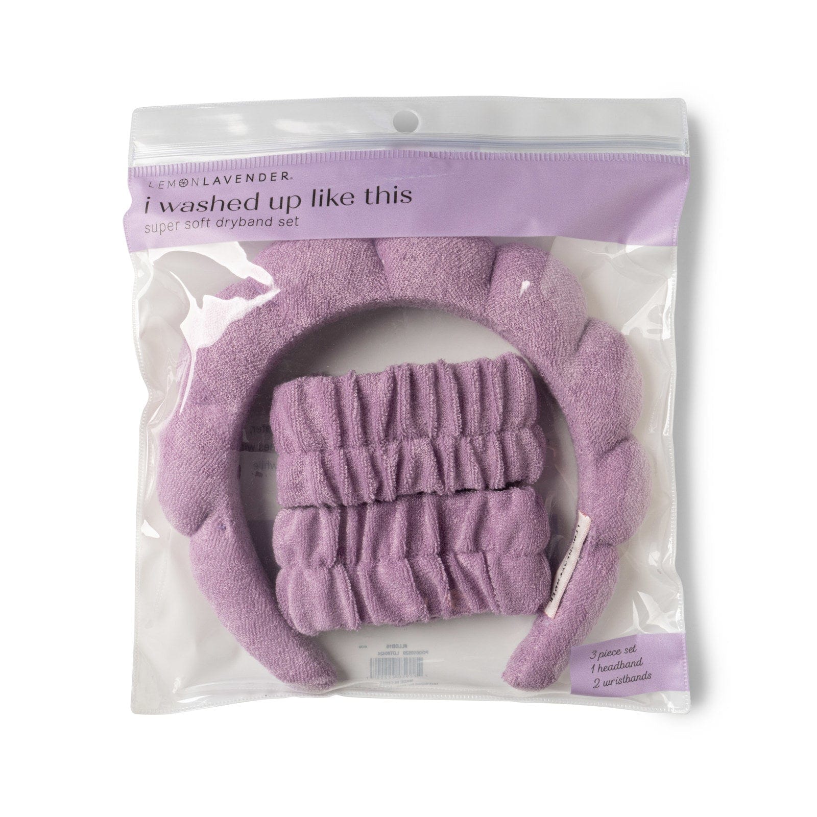 Lemon Lavender Washed Up Like This Dry-band Set - Infinity Raine