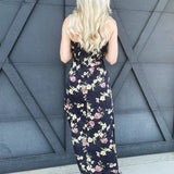 Strapless High-Low Dress In Black - Infinity Raine