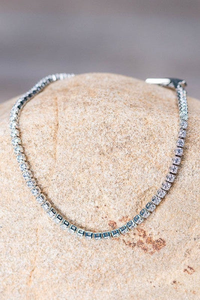 Rhinestone Clasp Bracelet - Infinity Raine