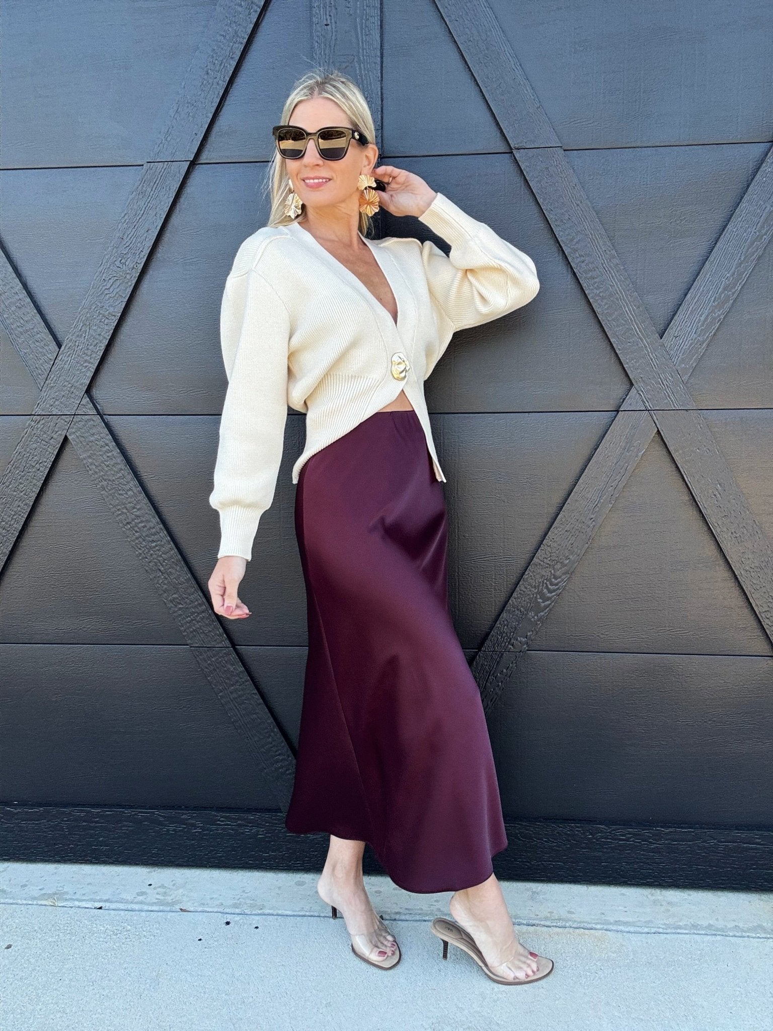 Elevated Chic Cardigan In Cream - Infinity Raine