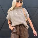 Ember Shorts In Brown - Infinity Raine