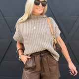 Ember Shorts In Brown - Infinity Raine