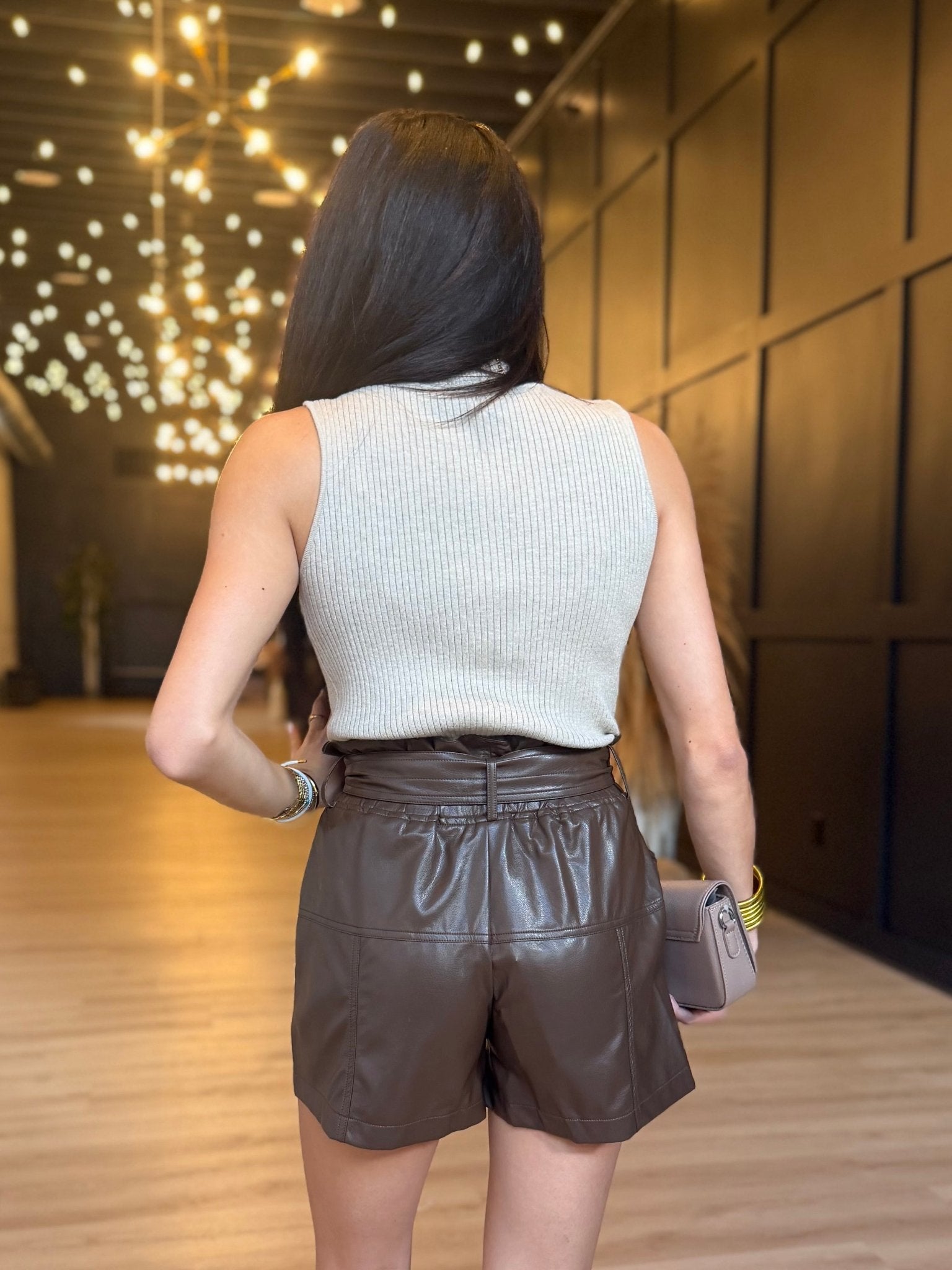 Ember Shorts In Brown - Infinity Raine