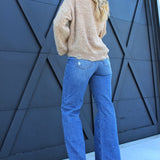 High Rise Relaxed Boot Cut Denim - Infinity Raine