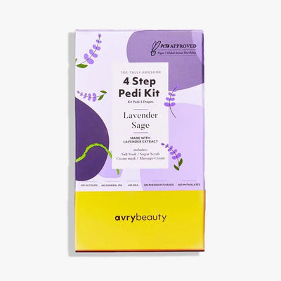 Avry Beauty 4 Step Pedi Kit-Multi - Infinity Raine