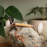 Stone Bamboo Facial Roller - Infinity Raine