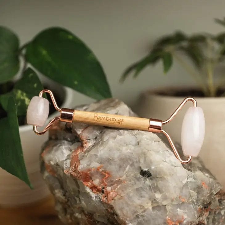 Stone Bamboo Facial Roller - Infinity Raine