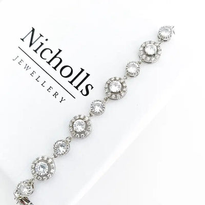 Nicholls Harmony Bracelet-Silver - Infinity Raine