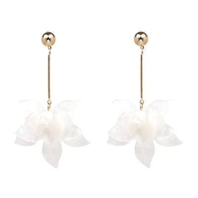 Nicholls Francoise Flower Drop Earrings-Multi - Infinity Raine