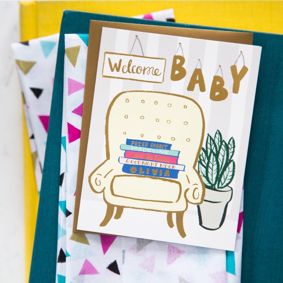 Welcome Baby Card - Infinity Raine
