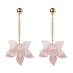 Nicholls Francoise Flower Drop Earrings-Multi - Infinity Raine