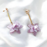 Nicholls Francoise Flower Drop Earrings-Multi - Infinity Raine