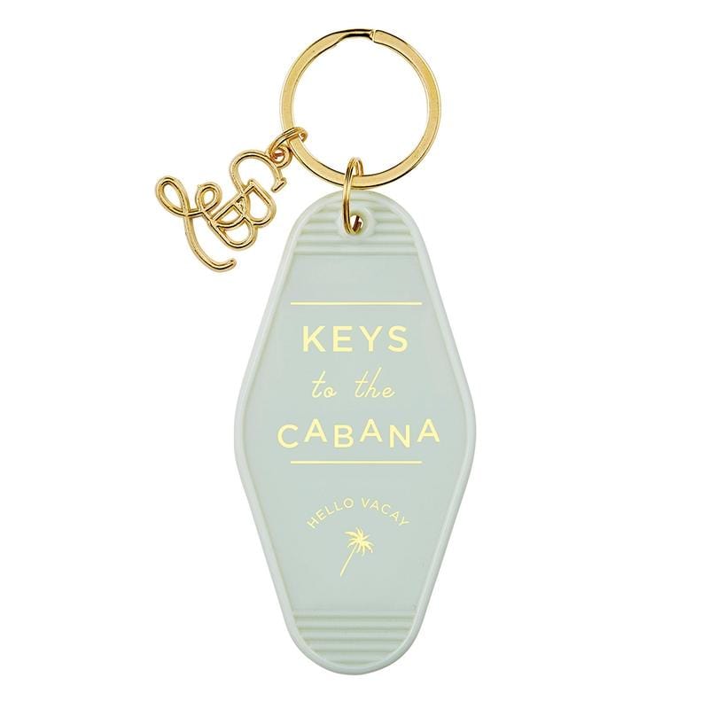 Keys To The Cabana Motel Keychain-Mint - Infinity Raine