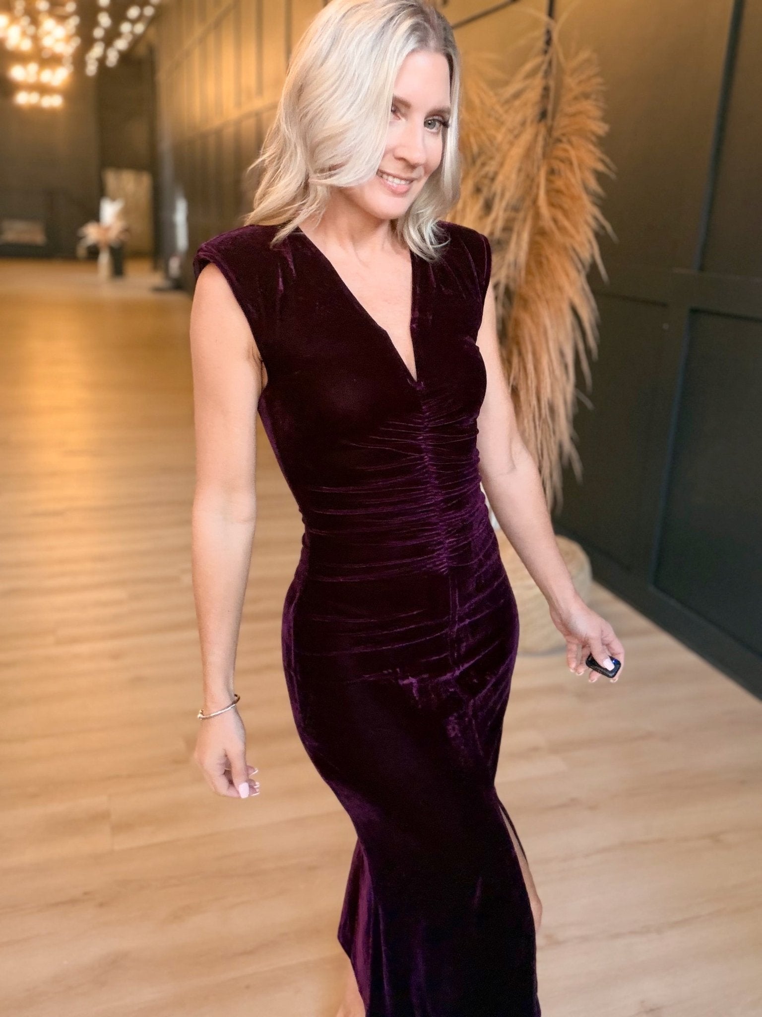 Femme Fatale Midi Dress - Infinity Raine