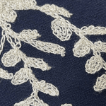 Floral Detail Button-Up Blouse In Blue - Infinity Raine
