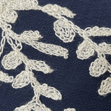 Floral Detail Button-Up Blouse In Blue - Infinity Raine