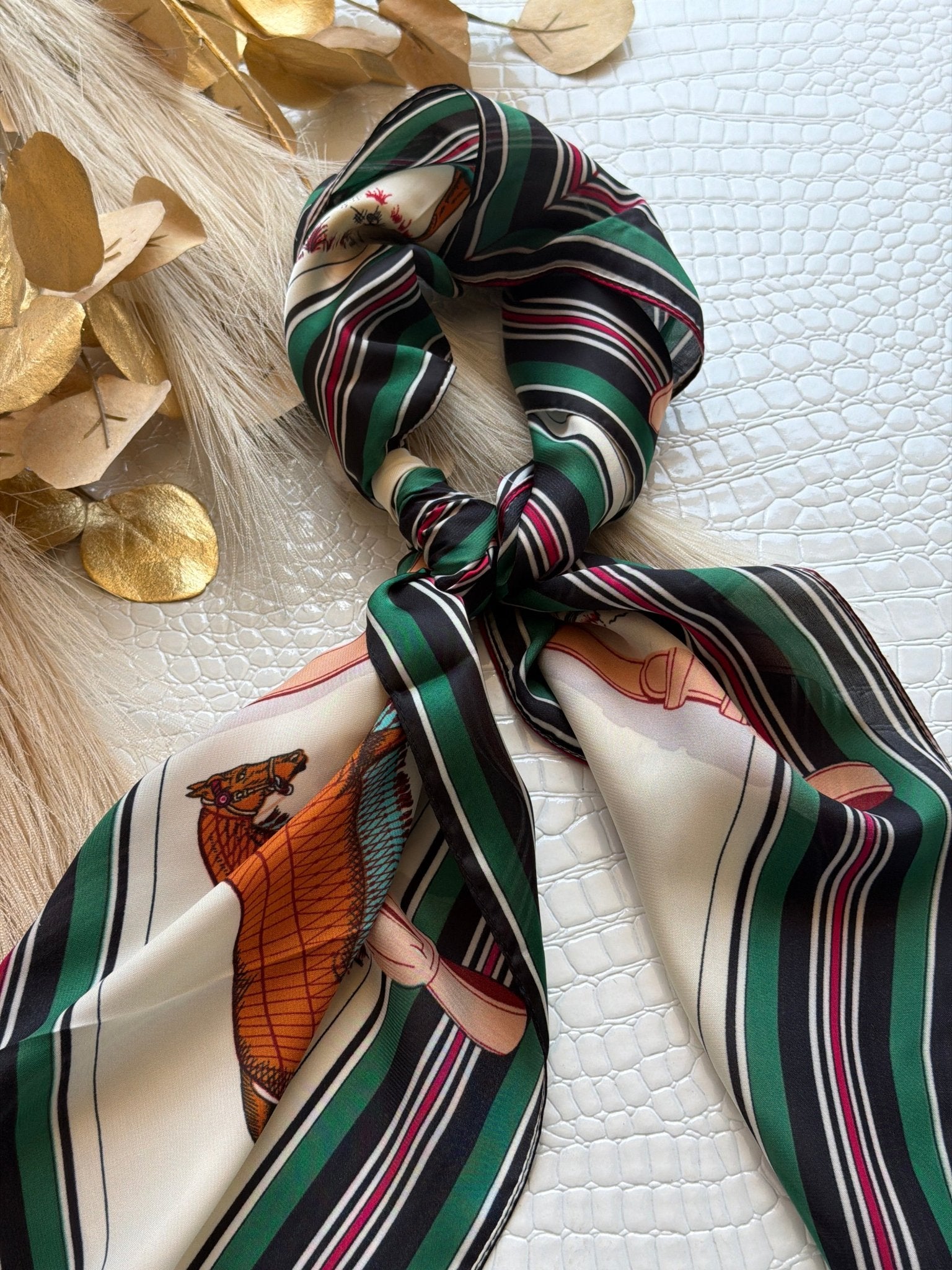 Floral Garden Print Bandana - Infinity Raine