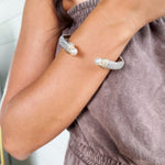 Fossick Imports Jewelry - Bracelets Two Toned Pearl Bracelet 59824886
