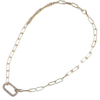 Paper Clip Chain Link-Gold - Infinity Raine