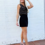 French Connection Azra Pocket Mini Skirt In Black - Infinity Raine