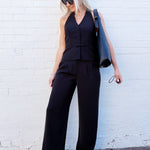 French Connection Bottoms - Pants French Connection Harry Suiting Trousers In Black