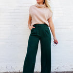 French Connection Bottoms - Pants French Connection Harry Suiting Trousers In Evergreen