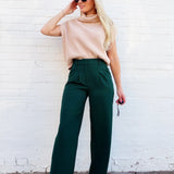 French Connection Bottoms - Pants French Connection Harry Suiting Trousers In Evergreen