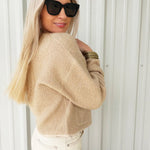 French Connection Effie Boucle Knit Cardigan - Infinity Raine