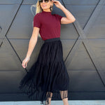 French Connection Tops - Blouses French Connection Vhari Top In Cabernet