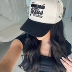 Friend in Jesus - Black Vintage Trucker Hat - Infinity Raine